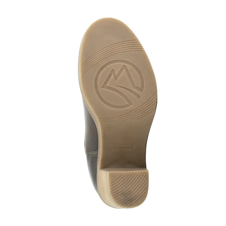 Callac - Leder-Stiefeletten - Damen - Dunkelbraun
