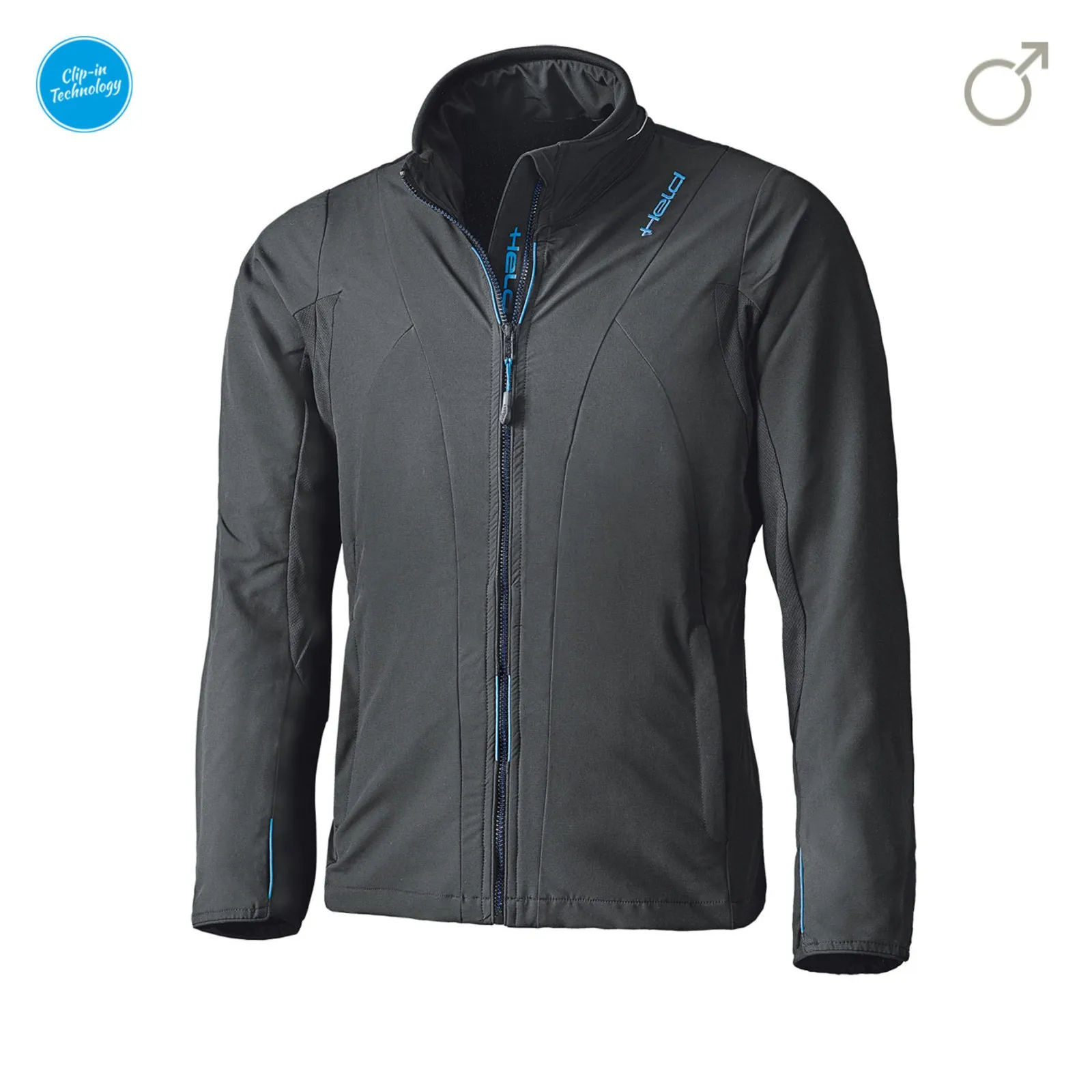 Clip-in Windblocker Top Jacke