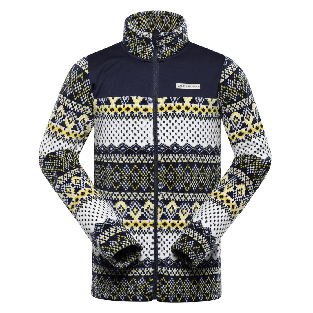 Herren-Sweatshirt Supratherm ALPINE PRO EFLIN Zitronen-Curry-Variante pc grün XXL
