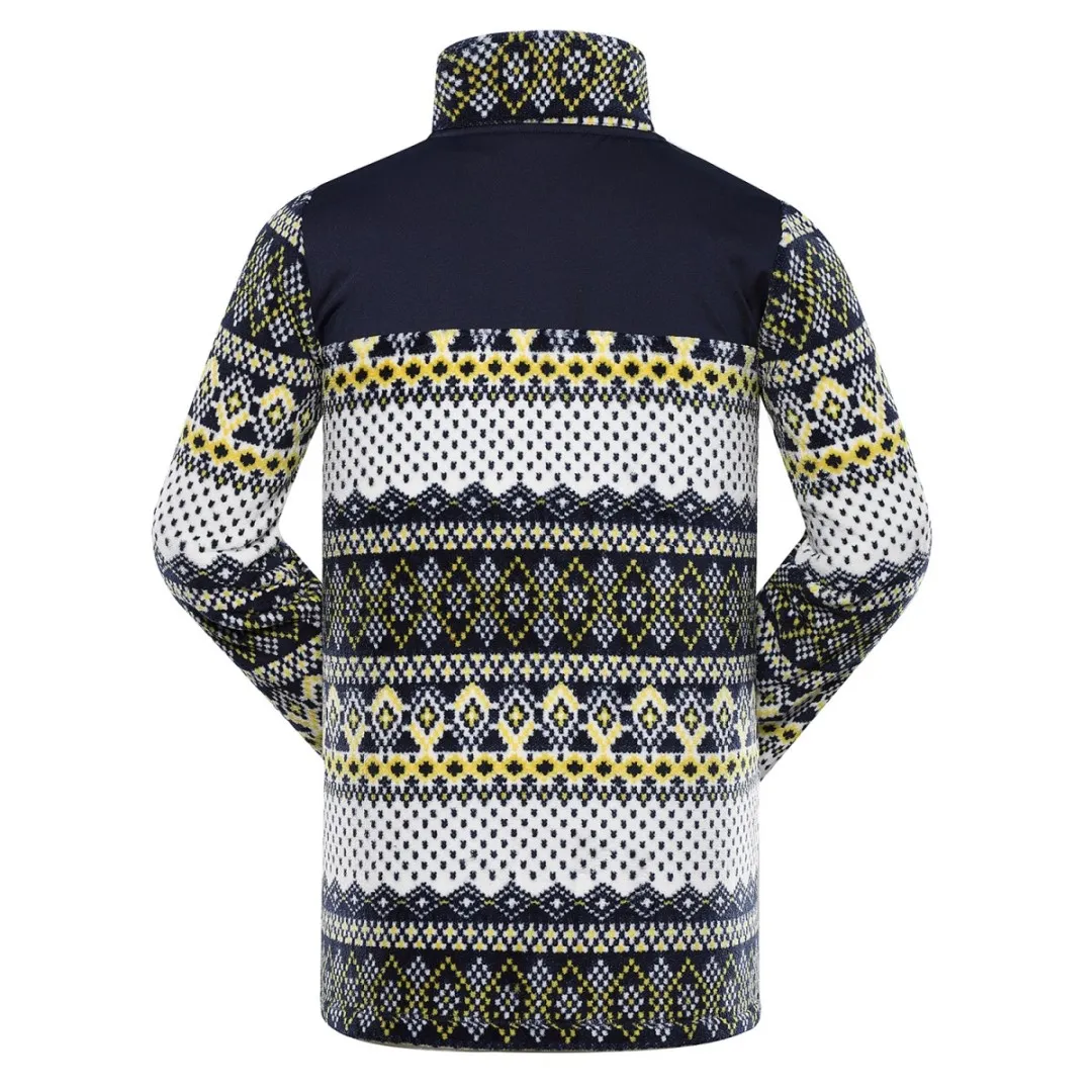 Herren-Sweatshirt Supratherm ALPINE PRO EFLIN Zitronen-Curry-Variante pc grün XXL