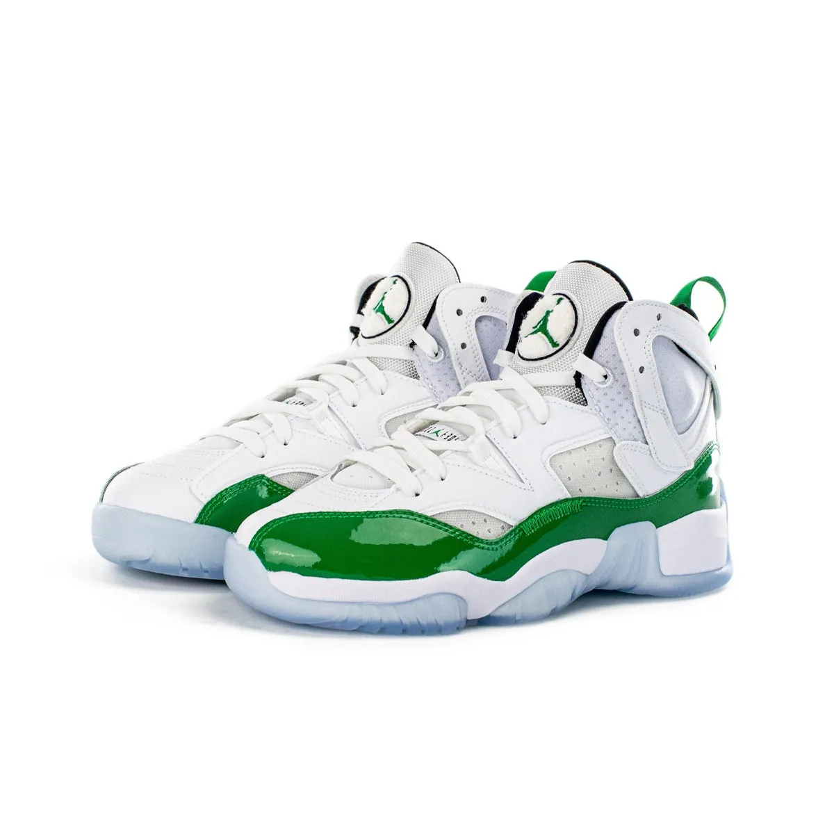 Jordan Jumpman Two Trey (GS) DQ8431-130 - weiss-grün