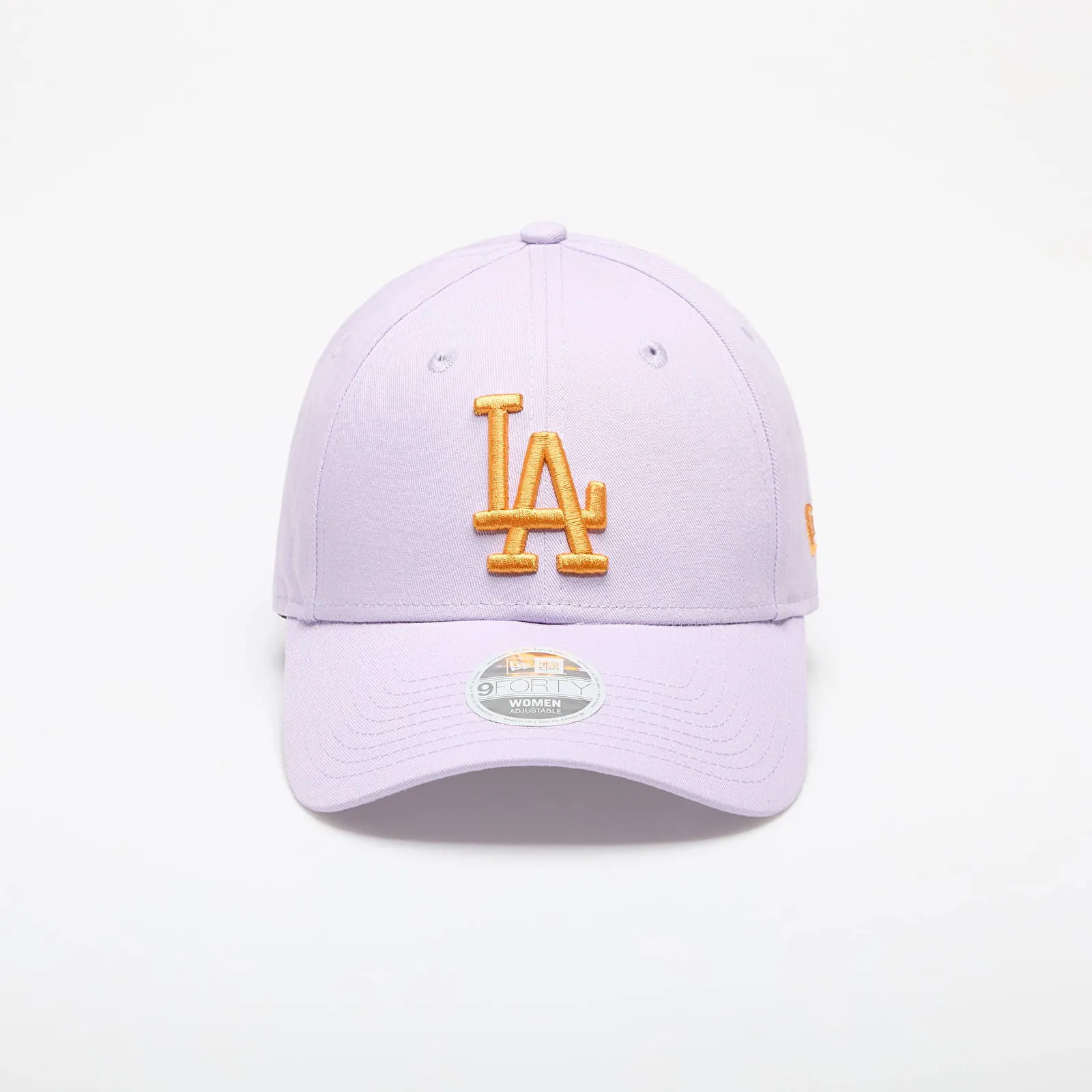 Mütze New Era MLB Los Angeles Dodgers League Essential 9FORTY Adjustable Cap Pastel Lilac/ Orange Glaze Universal 60565238